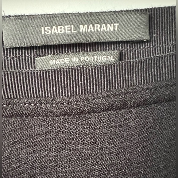 BNWT Isabel Marant Black Ruffled Alize Miniskirt - Picture 4 of 8